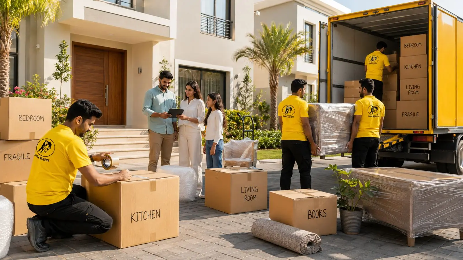Villa moving