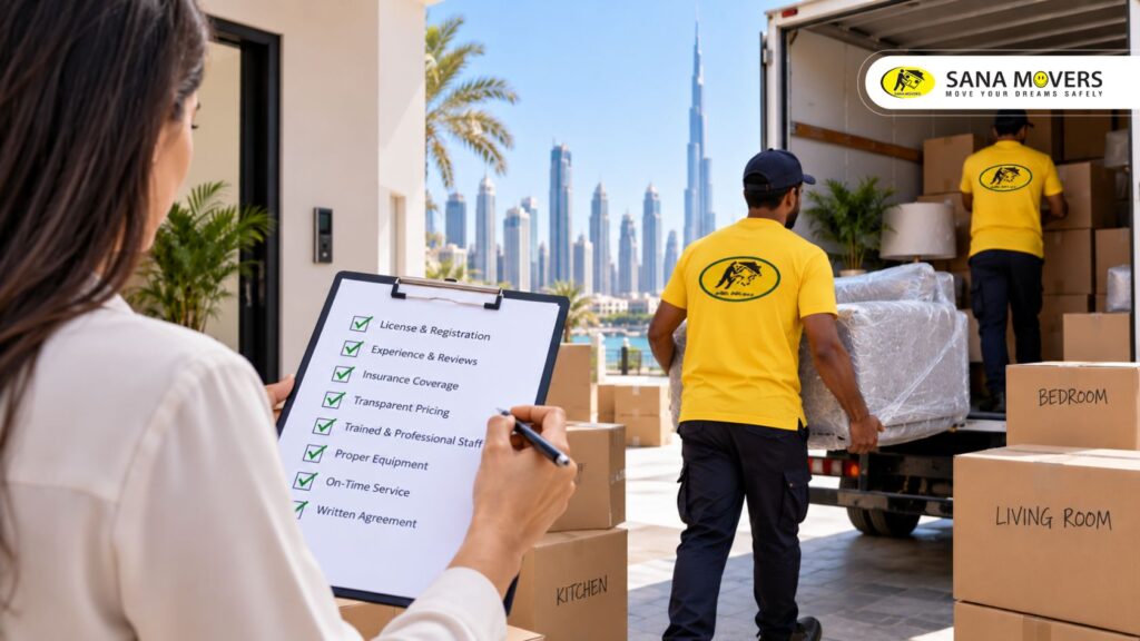 Movers in Dubai